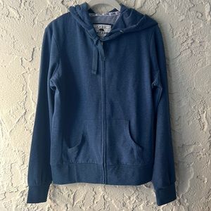 Men’s Blue Zip Up Hoodie